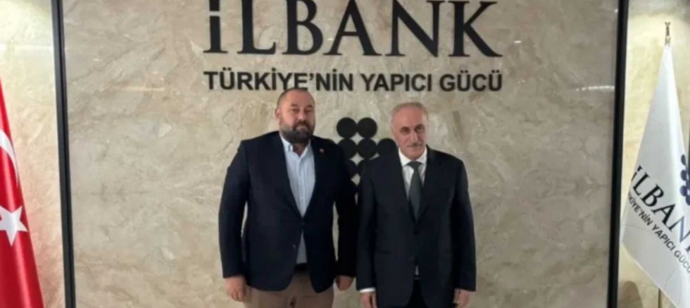 ÇUKURKUYU BELEDİYE BAŞKANI HALİSDEMİR’DEN İLBANK ZİYARETİ