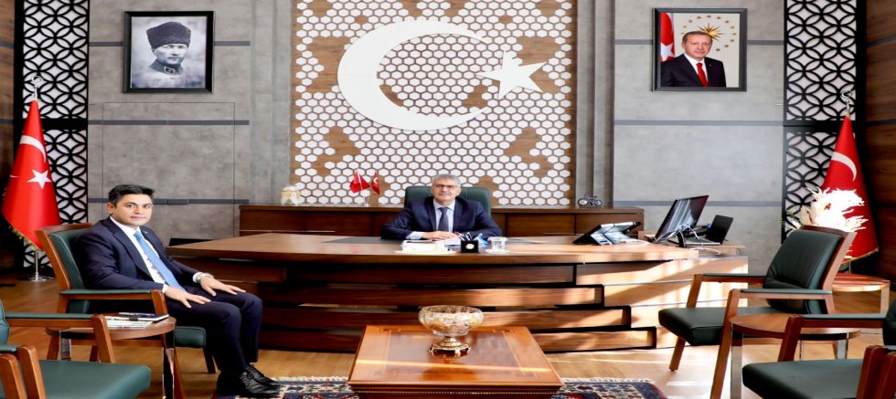 Altunhisar Kaymakamlığı’na Atanan Abdulhamit Bağış’tan Niğde Valisi Cahit Çelik’e Ziyaret