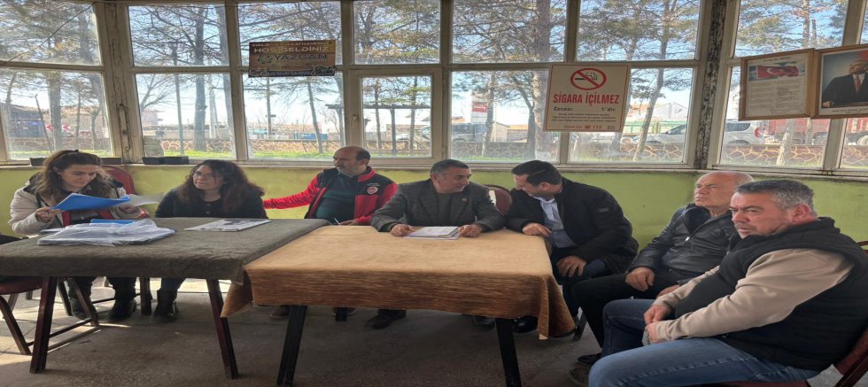 BOR'DA ÜRETİCİLERLE BULUŞMALAR SÜRÜYOR