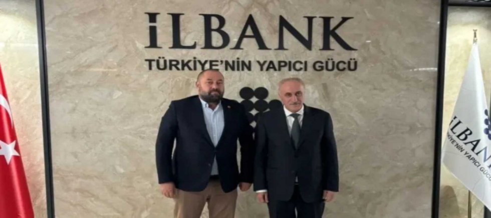ÇUKURKUYU BELEDİYE BAŞKANI HALİSDEMİR’DEN İLBANK ZİYARETİ