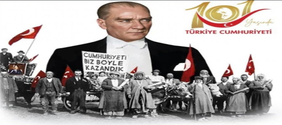 CUMHURİYET BAYRAMI’NIN 101. YILI COŞKUYLA KUTLANACAK