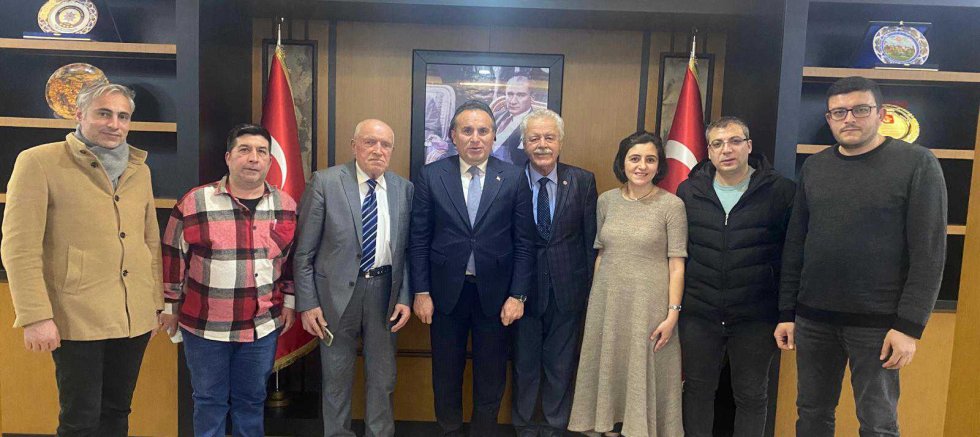 KAYMAKAM GÖKHAN GÖRGÜLÜARSLAN BOR BASINI İLE BİR ARAYA GELDİ