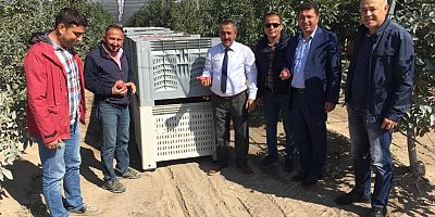 BAŞ’TAN TARIM TESİSİNE ZİYARET