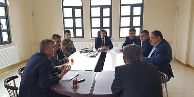 Çamardı İlçesinde Seçim Güvenliği Toplantısı Yapıldı