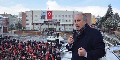 Cumhurbaşkanı Adayı Muharrem İnce Niğde'ye Geliyor