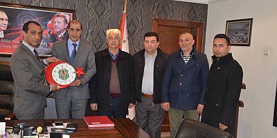 Gaziler Derneğinden Niğde Protokolüne Ziyaret