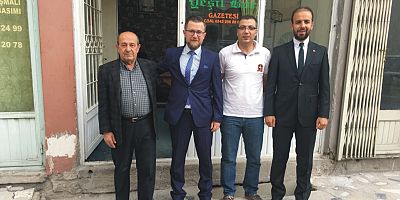 Gültekin ve Çağlar’dan Gazetemize Ziyaret