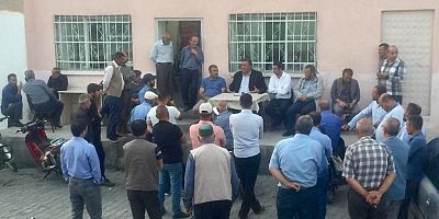 GÜRER ÇAVDARLI KÖYÜNÜ ZİYARET ETTİ