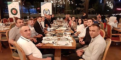 HİZMET-İŞ SENDİKASI TEMSİLCİLERİ İFTARDA BULUŞTU