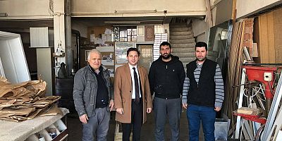 Kaymakam Kayabaşı, Sanayi Esnaflarıyla Bir Araya Geldi