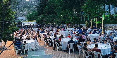 KAYMAKAM OLTULU, ÇİFTEHAN HALKIYLA İFTAR YAPTI