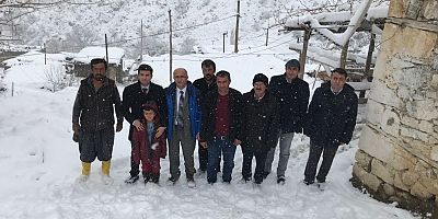 Koçak Köyünde Afet Etüt İncelemesi Yaptı
