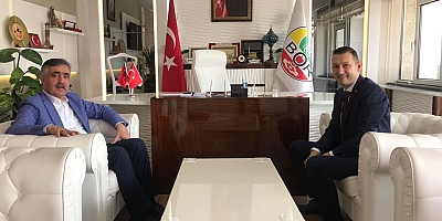 MİLLETVEKİLİ ÖZEGEN’ DEN BAŞKAN BARAN'A ZİYARET