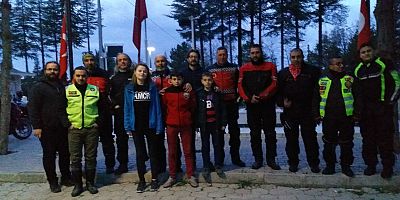 Motosikletliler Gurubundan Afrin’e Destek Sürüşü