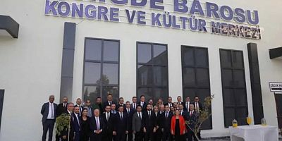 NİĞDE BAROSU YENİ HİZMET BİNASI VE SOSYAL TESİSİNİ AÇTI