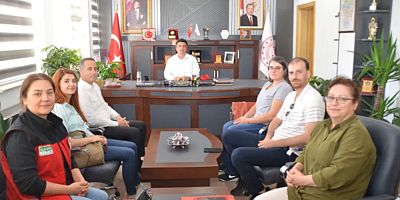 NİĞDE’DE KOP HEYETİ, TARIMSAL PROJELER İÇİN İL MÜDÜRLÜĞÜNÜ ZİYARET ETTİ