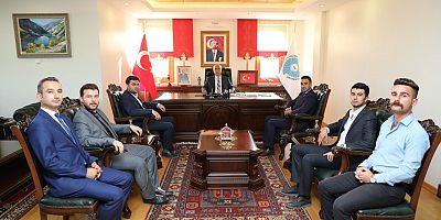 NİĞDE ÜLKÜ OCAKLARINDAN REKTÖRE ZİYARET