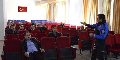 Öğrencilere Kişisel Güvenlik ve Suçtan Korunma Eğitim Verildi