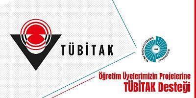 ÖĞRETİM ÜYELERİNİN PROJELERİNE TÜBİTAK DESTEĞİ