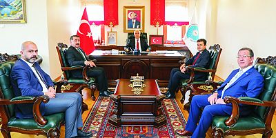 TÜRK EĞİTİM SEN’DEN REKTÖRE ZİYARET