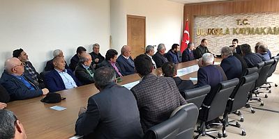 Ulukışla İlçesinde Muhtarlar Toplantısı Yapıldı