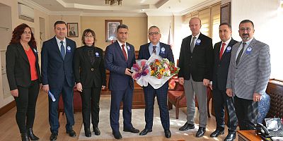 VALİ ŞİMŞEK’E VERGİ HAFTASI ZİYARETİ
